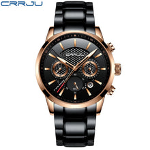 Load image into Gallery viewer, CRRJU Watch Men Waterproof