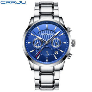 CRRJU Watch Men Waterproof