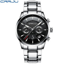 Load image into Gallery viewer, CRRJU Watch Men Waterproof