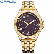 Load image into Gallery viewer, CRRJU Watch Men Japan Movement