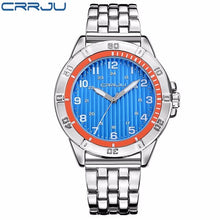 Load image into Gallery viewer, CRRJU Watch Men Japan Movement