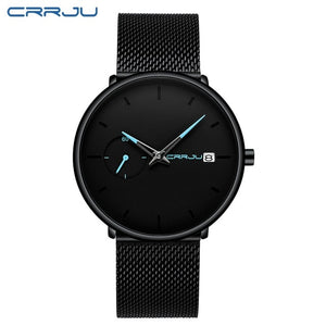 CRRJU Watch Men Sports Date