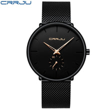 Load image into Gallery viewer, CRRJU Watch Men Full Steel