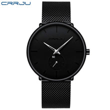 Load image into Gallery viewer, CRRJU Watch Men Full Steel