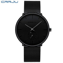 Load image into Gallery viewer, CRRJU Watch Men Full Steel