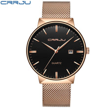 Load image into Gallery viewer, CRRJU Watch Men Military Wristwatch