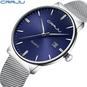 CRRJU Watch Men Military Wristwatch