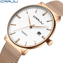 Load image into Gallery viewer, CRRJU Watch Men Military Wristwatch