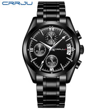 Load image into Gallery viewer, CRRJU Watch Men Chronograph Sport