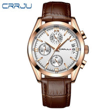 Load image into Gallery viewer, CRRJU Watch Men Chronograph Sport