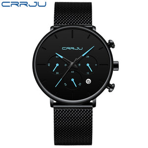 CRRJU Watch Men Relogio Masculino